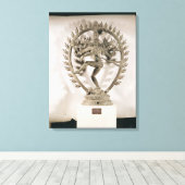 Toile Shiva Nataraja, Dravidian (Insitu (Plancher de Bois))