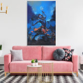 Toile Shiva Tandav Canvas Mur Art (Insitu(Salon))