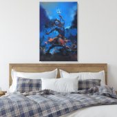 Toile Shiva Tandav Canvas Mur Art (Insitu(Chambre))