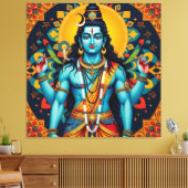 TOILE SHIVA THE DESTROYER-4 (Insitu(Salon))