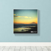 Toile Shonan Sunset (Insitu (Plancher de Bois))