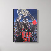 Toile Shooting for the Moon Painting by Alfred Fox (Recto)