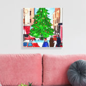 Toile Shopping de Noël (Insitu(Salon))