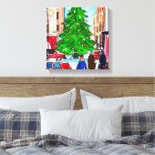 Toile Shopping de Noël (Insitu(Chambre))