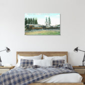 Toile Shoshone Flyer Train de Spokane (Insitu(Chambre))