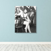 Toile Showgirls Backstage, 1926 (Insitu (Plancher de Bois))