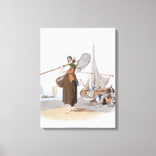 Toile Shrimper femelle, de "costume de la
