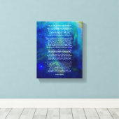 Toile Si par Rudyard Kipling petit (Insitu (Plancher de Bois))