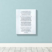 Toile Si par Rudyard Kipling petit (Insitu (Plancher de Bois))