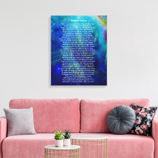 Toile Si par Rudyard Kipling sur Orion (Insitu(Salon))