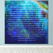 Toile Si par Rudyard Kipling sur Orion (Insitu (Plancher de Bois))