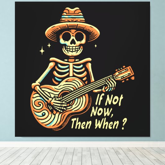 Toile Si Pas Maintenant, Alors Quand (Insitu (Plancher de Bois))