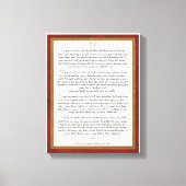 Toile Si Poème de Rudyard Kipling (Recto)