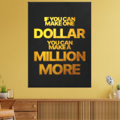 Toile Si Vous Pouvez Faire Un Dollar | Devis motivationn (Insitu(Salon))