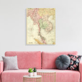 Toile Siam, Birmanie et Anam (Insitu(Salon))