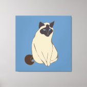 Toile Siamese Cat (Recto)