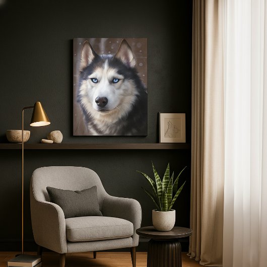 Toile Sibérien Husky