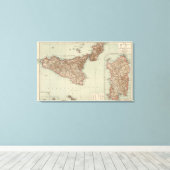 Toile Sicile, Sardaigne (Insitu (Plancher de Bois))