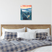Toile Sick Mood au coucher du soleil, Despair (par Edvar (Insitu(Chambre))