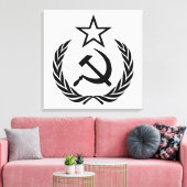 Toile Sickle And Hammer, USSR, CCCP, Communism (Insitu(Salon))