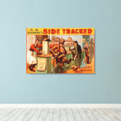 Toile Side Tracked - Comical Caf � Scène Théâtre (Insitu (Plancher de Bois))