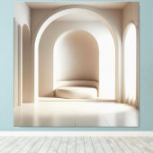 Toile Siège d'Alcôve Courbe (Insitu (Plancher de Bois))