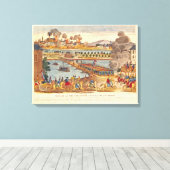 Toile Siège de Vienne, le 10 mai 1809 (Insitu (Plancher de Bois))