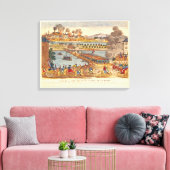 Toile Siège de Vienne, le 10 mai 1809 (Insitu(Salon))