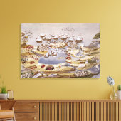 Toile Siège et bataille navale, plaque 13 de 'Pictorial  (Insitu(Salon))