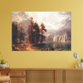 Toile Sierra Nevada d'Albert Bierstadt, 1871 (Insitu(Salon))