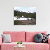 Toile Sierra Nevada Montagnes et neige à Yosemite (Insitu(Salon))