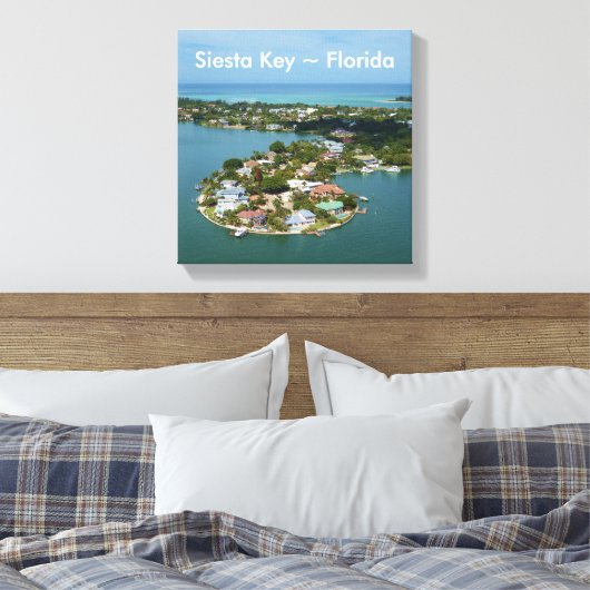 Toile Siesta Key, Floride Canvas (Insitu(Chambre))