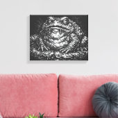 Toile Sigil du Crapaud Hanté par BurnsInHell (Insitu(Salon))