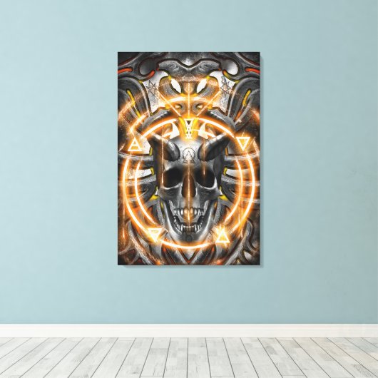 Toile Sigles et phoques Vol.2 (Insitu (Plancher de Bois))