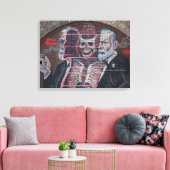 Toile Sigmund Freud Street Art (Insitu(Salon))