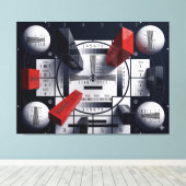 Toile Signal 0249 (Insitu (Plancher de Bois))