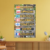 Toile Signal d'accueil (Insitu(Salon))