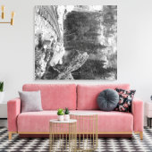 Toile Signal Rock près de la voie ferrée Photographie (Insitu(Salon))