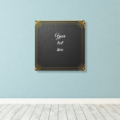 Toile Signalisation d'événement personnalisée - Ornate G (Insitu (Plancher de Bois))