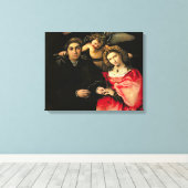 Toile Signataire Marsilio Cassotti et sa femme, Faustina (Insitu (Plancher de Bois))