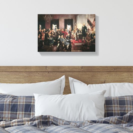 Toile Signature de la Constitution (Insitu(Chambre))