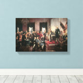 Toile Signature de la Constitution (Insitu (Plancher de Bois))