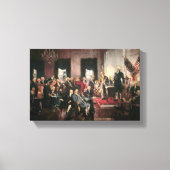 Toile Signature de la Constitution (Recto)