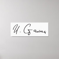 Signature du Premier ministre de l'Union soviétiqu