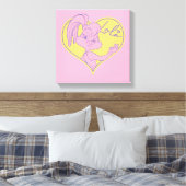 Toile Signature Lola Heart (Insitu(Chambre))