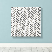 Toile Signaux mixtes VII (Insitu (Plancher de Bois))