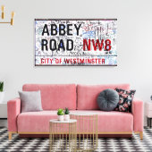 Toile SIGNE ABBY Road Londres (Insitu(Salon))