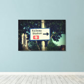 TOILE SIGNE DE LA GARE (Insitu (Plancher de Bois))