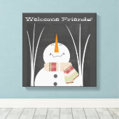 Toile Signe de neige (Insitu (Plancher de Bois))