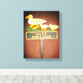 TOILE SIGNE DE PASSAGE DU DUCK 3 (Insitu (Plancher de Bois))